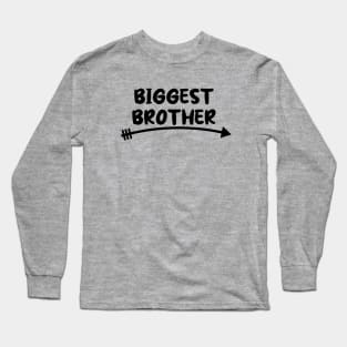 Biggest Brother Shirt, Big Brother Shirt, Brother Shirts, Big Brother, Biggest Brother, Big Bro, New Baby Announcement, Brother Raglan Shirt Long Sleeve T-Shirt